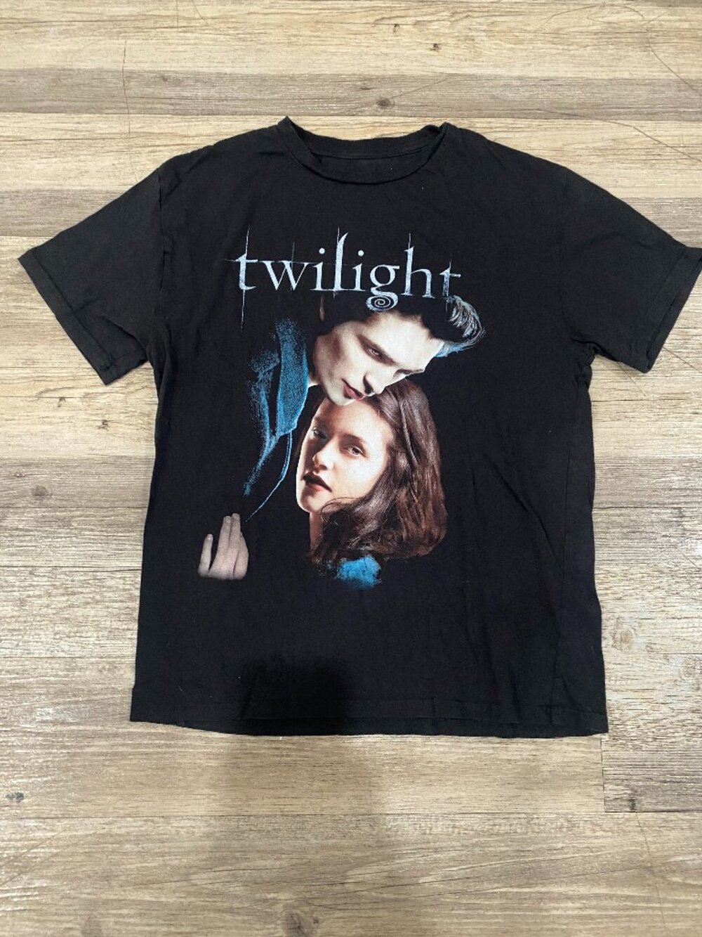 Official The Twilight Saga Black Graphic Crew Neck Short Sleeve Cotton Youth L
